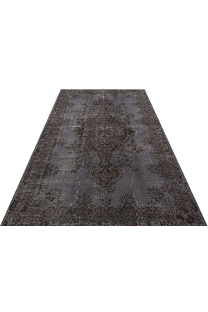 Anthracite Patterned Woven Carpet