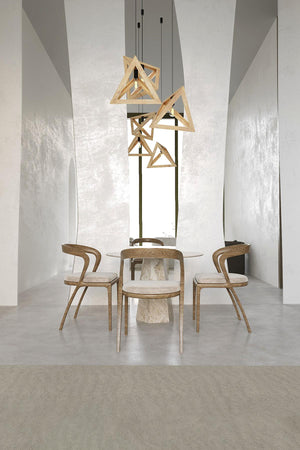 Beige Marble Dining Table