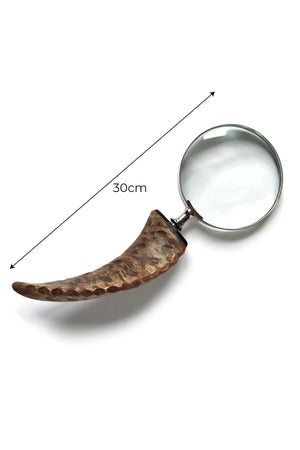 Horn Handle Magnifier Mink