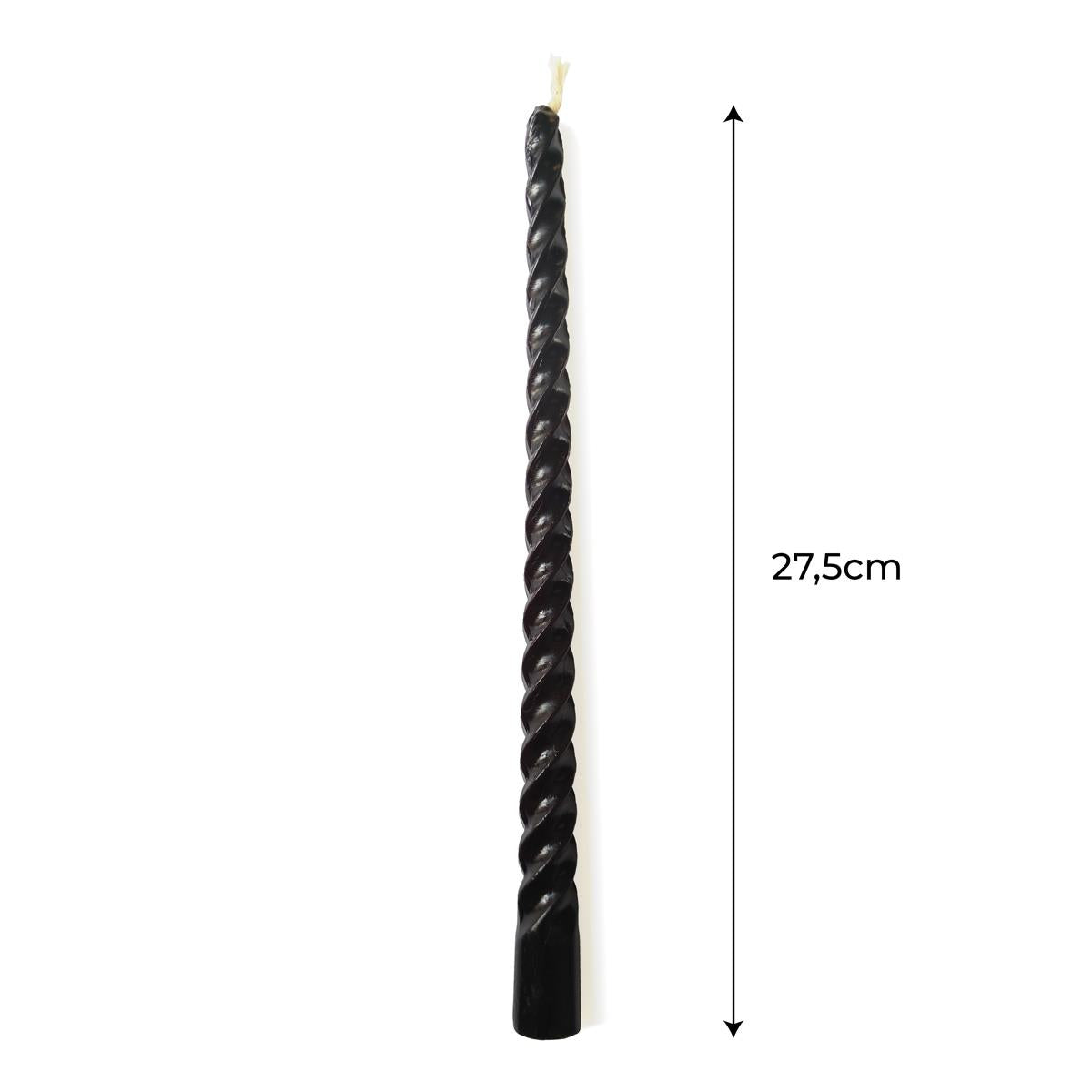 Twisted Candlestick Black