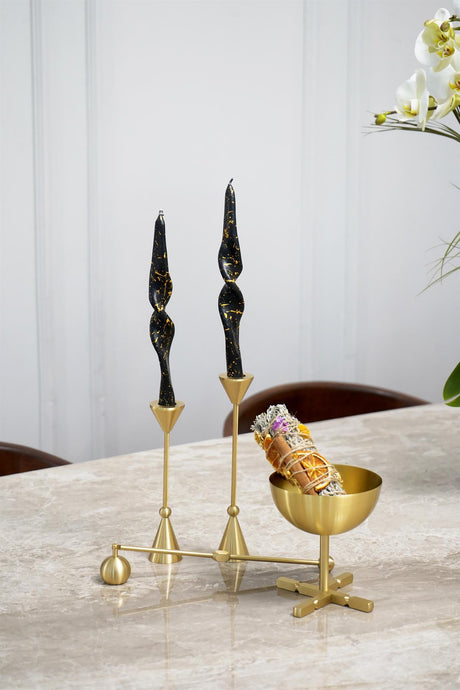 Bundle Incense Burner Brass