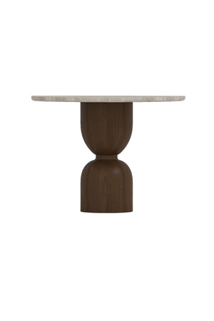 Femme Travertine Dining Table