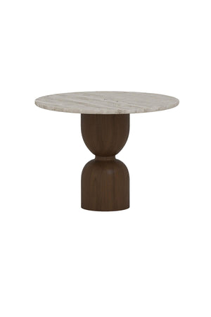 Femme Travertine Dining Table