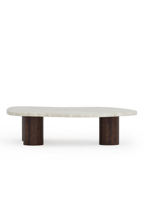 Gaia Travertine Coffee Table