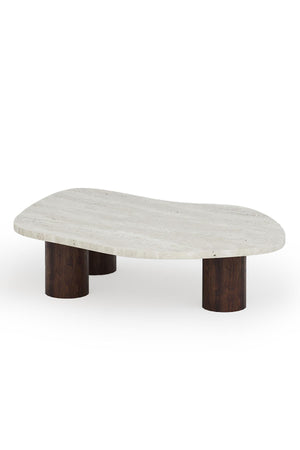 Gaia Travertine Coffee Table