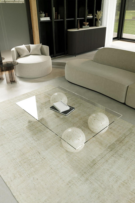 Maximal Travertine Coffee Table