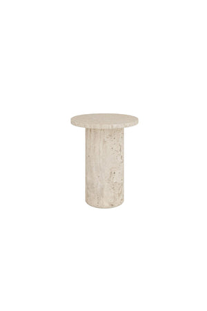 Pinot Travertine Large Side Table