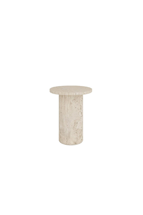 Pinot Travertine Small Size Side Table