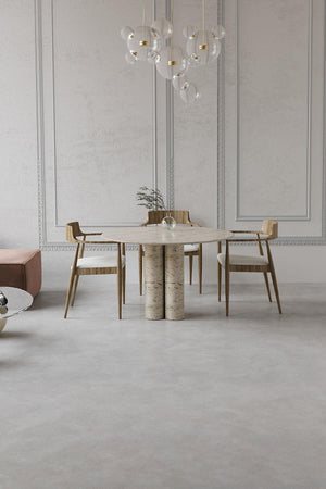 Porto Travertine Dining Table