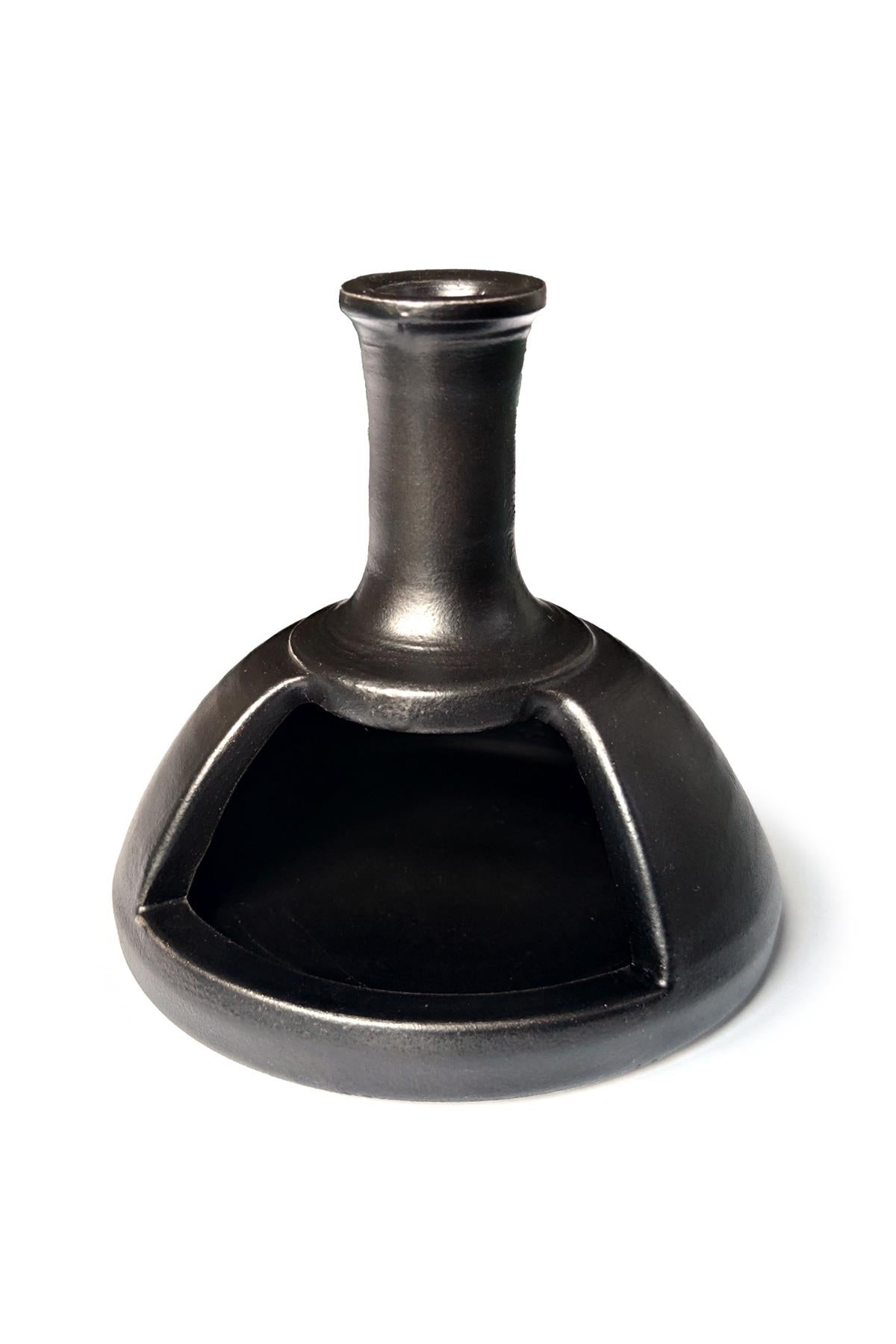 Ceramic Incense Burner Black