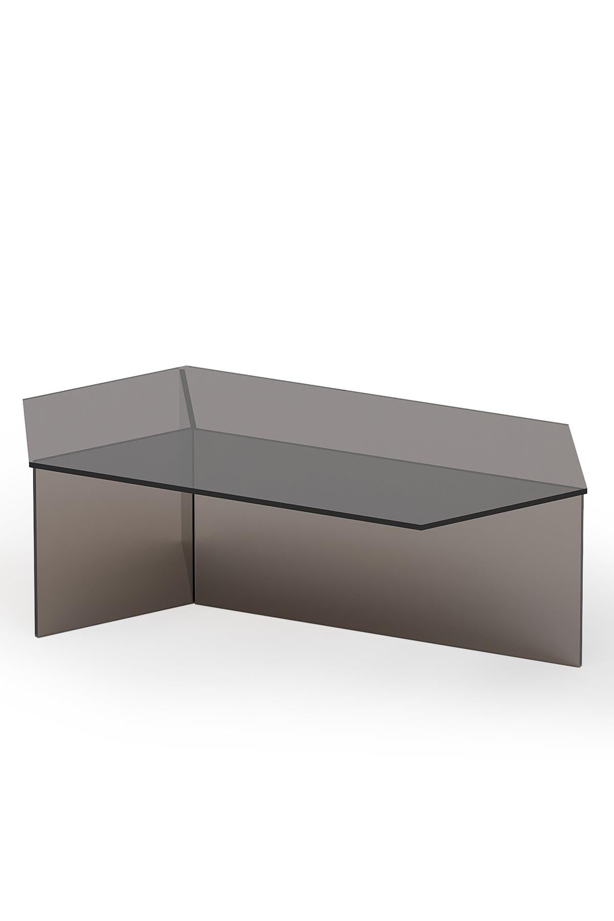 Six Tonic Medium Glass Coffee Table