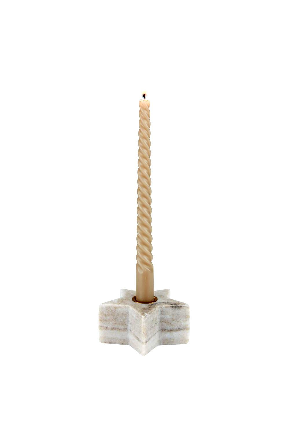 Star Marble Candlestick