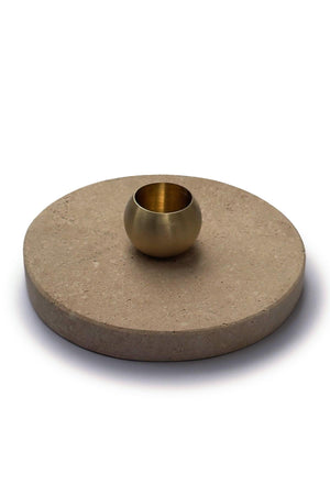 Travertine Palo Santo Incense Burner