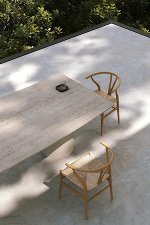 Travertine Dining Table