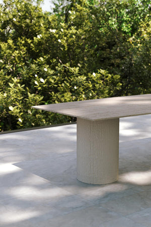 Travertine Dining Table