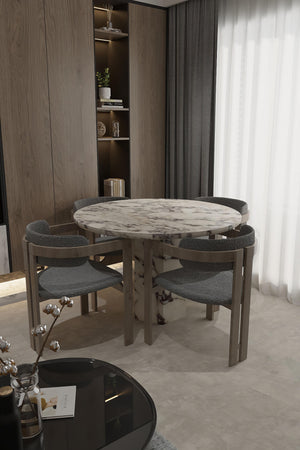 Viola Marble Dining Table