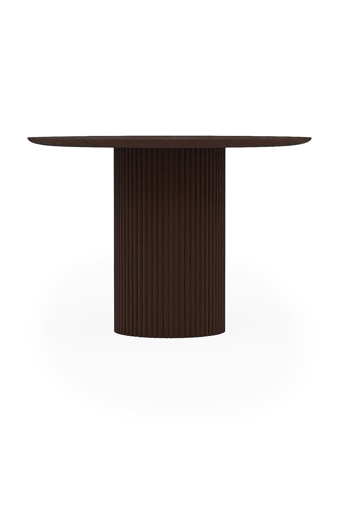 Wooden Round Wooden Dining Table