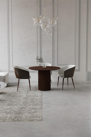 Wooden Round Wooden Dining Table