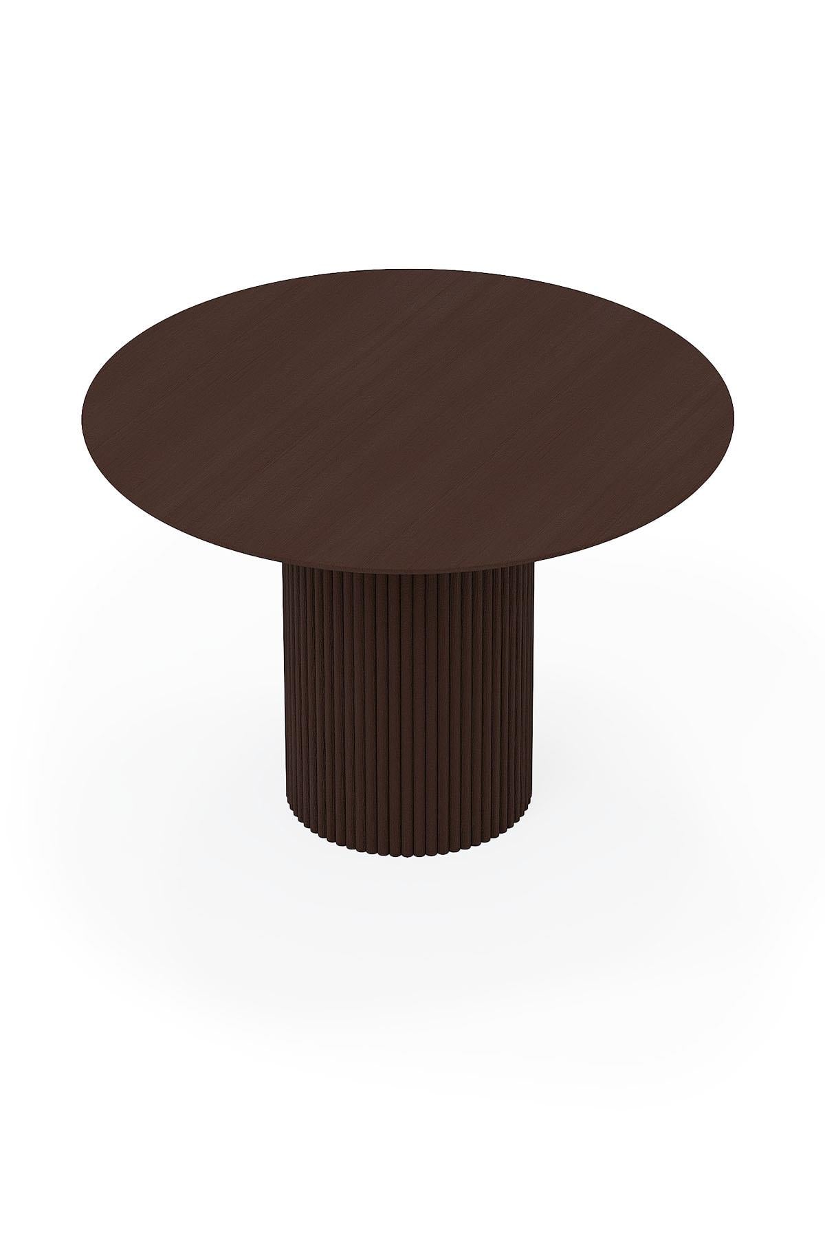 Wooden Round Wooden Dining Table